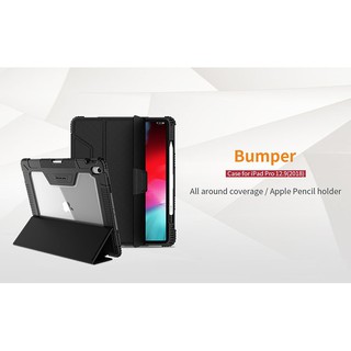 Bao da iPad Pro 12.9 2018 chống sốc Nillkin Bumper