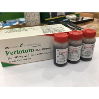 Dung dịch bổ sung sắt Ferlactum