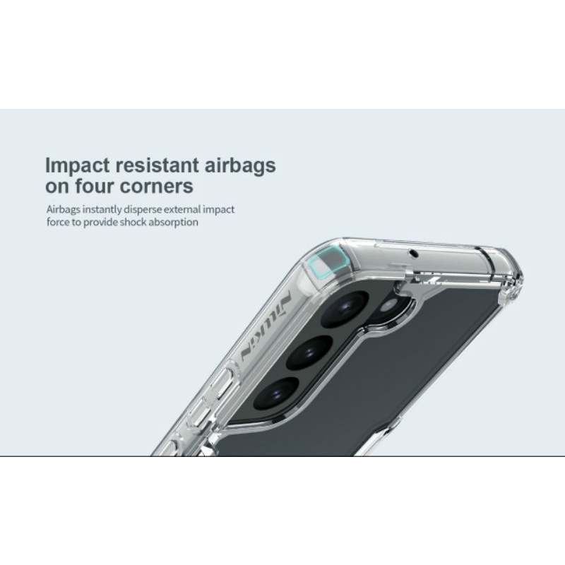 Ốp lưng chống sốc viền dẻo samsung S23/S23 plus/S23 ultra/ S22/S22 plus/S22 ultra chính hãng nillkin.