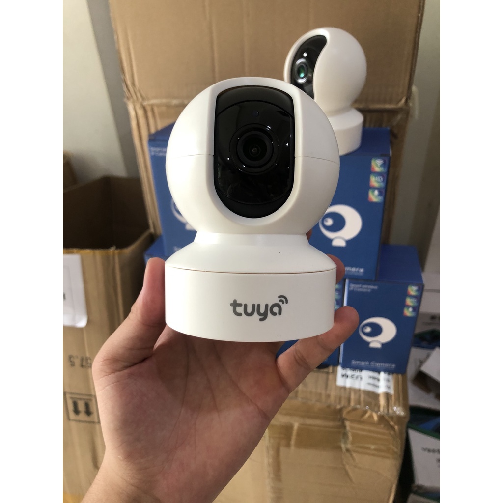 CAMERA TUYA SMART - CARECAM YH200 FHD1080 - 2.0Mps XOAY 360 ĐỘ - DÒ THEO CHUYỂN ĐỘNG