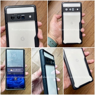 Ốp lưng Google Pixel 7 Pro / 6a / 5a / 4a 5g / 5 / 4 XL / 4a / 3 XL / 2 / 3a chống sốc , lưng nhựa trong thích như XUNDD