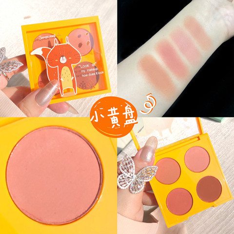 Phấn Má Hồng SWEET MINT Má hồng Blush 4 Ô Nhũ Lì Put Your Hands Up lì và nhũ ánh kim ngọt ngào | BigBuy360 - bigbuy360.vn