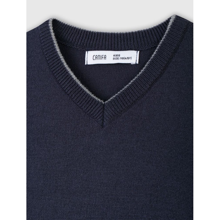 Áo len cổ tim bé trai  2TE21W001, chất len mềm , mịn , giá tốt , dễ phối đồ , có 4 màu tha hồ lựa chọn .....