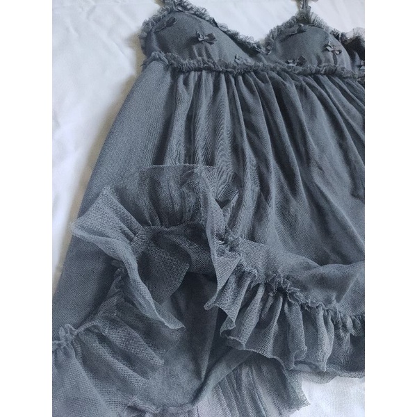 2Hands | Áo dây phối ren 2 lớp Y2K siêu đỉnh