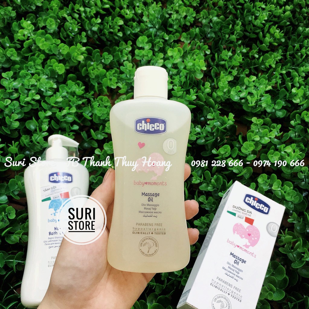Dầu massage Chicco
