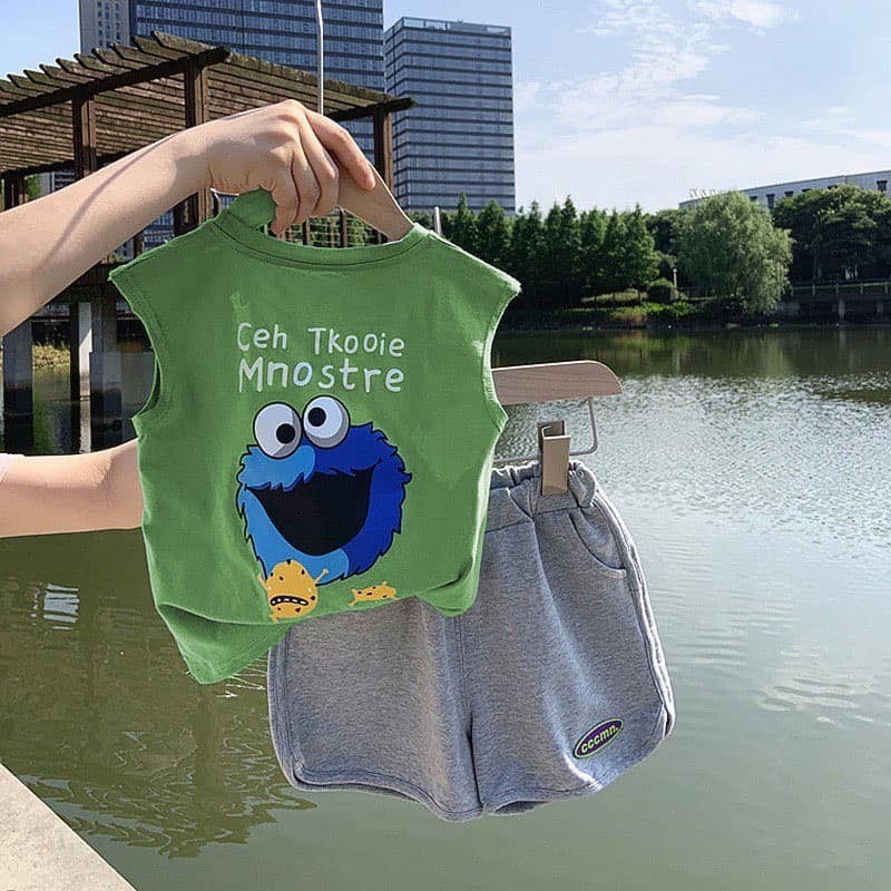 Bộ Ba Lỗ Trẻ Em, Bộ Sát Nách Cho Bé Trai Và Bé Gái Tokkie Chất Liệu Cotton 100% Từ 5Kg Đến 28Kg  Ken Store