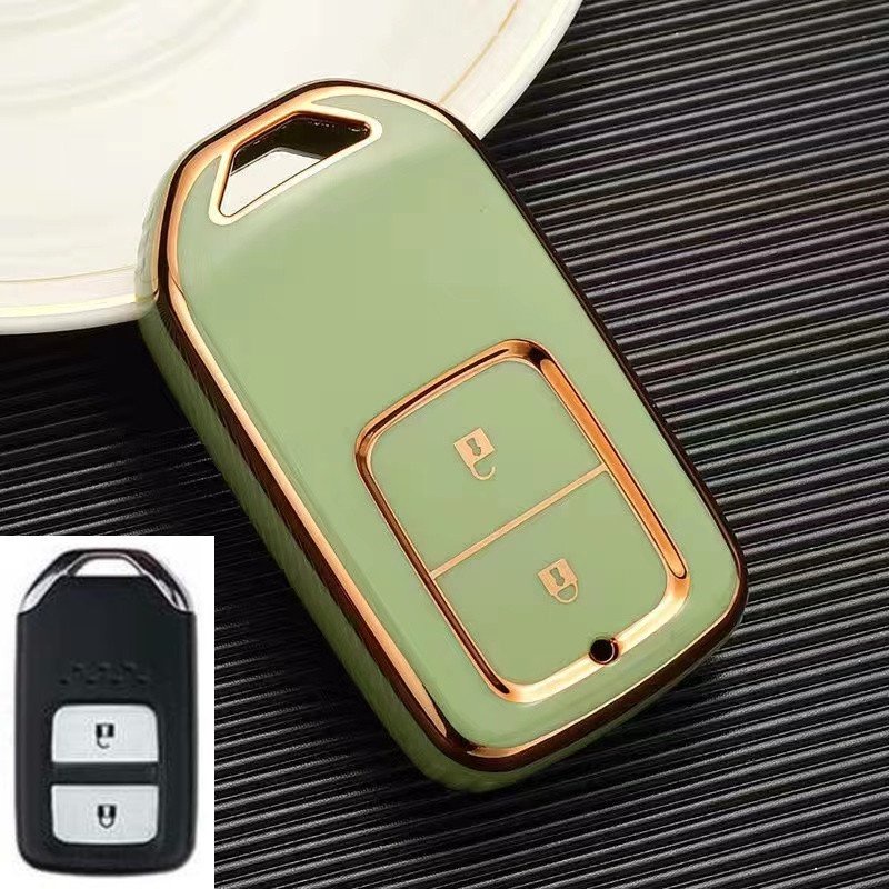 Ốp Bao Chìa Khoá Chất Liệu Silicon Tráng Gương HONDA City - CRV - CIVIC 2 nút - 3 nút - 4 nút thông minh