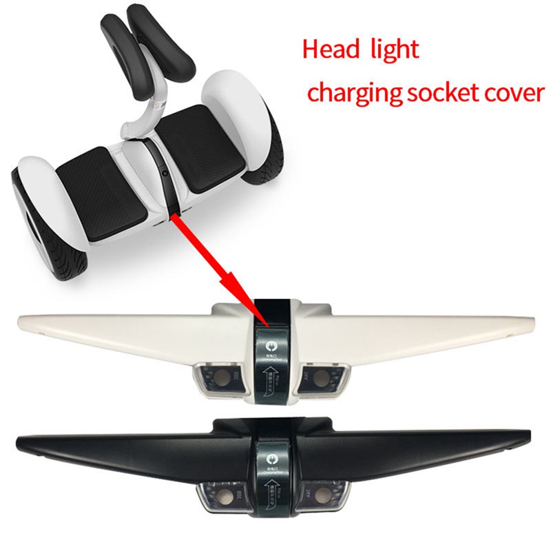 Front Light Cover Assembly for Ninebot Mini S PRO, Front Black