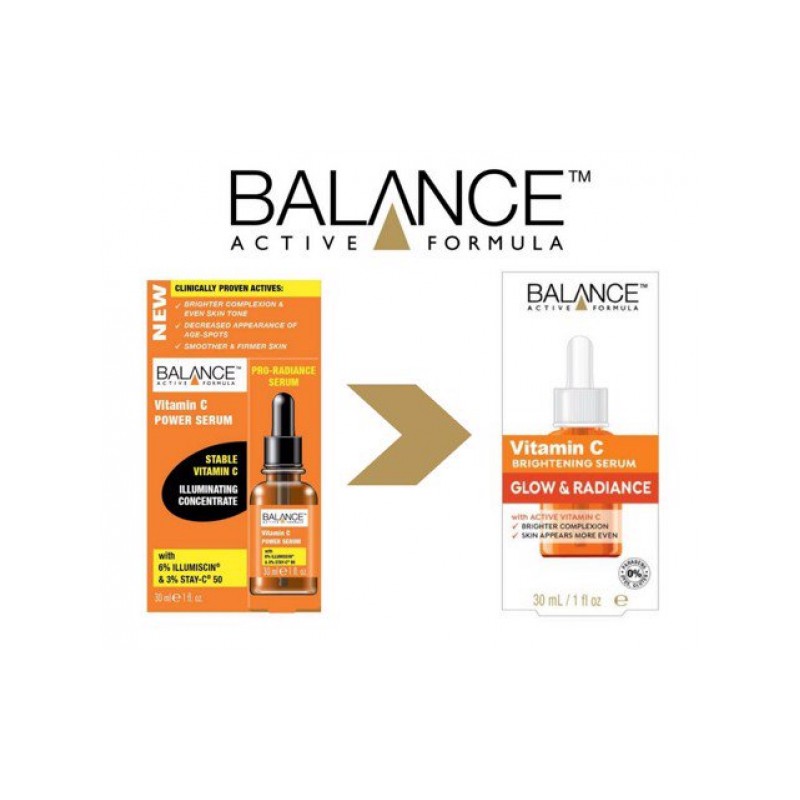 Serum Làm Sáng Da Vitamin C Balance Active Formula Active Formula 30ml (IP01)