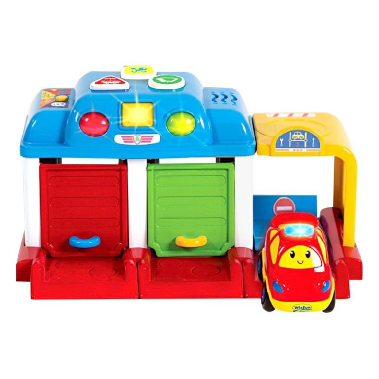 Set gara ô tô vui vẻ Winfun 1235