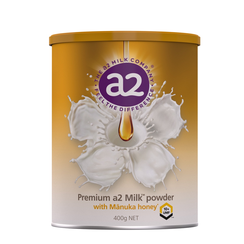 Sữa bột mật ong A2 MILK Powder Manuka Honey 400g, hàng nhập nội địa trực tiếp từ Úc