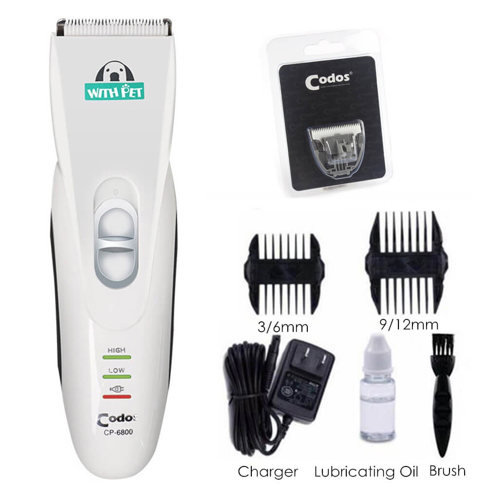 Tông đơ Codos CP 6800 chính hãng,  Cắt Tỉa Tạo Kiểu Lông Cho Thú Cưng