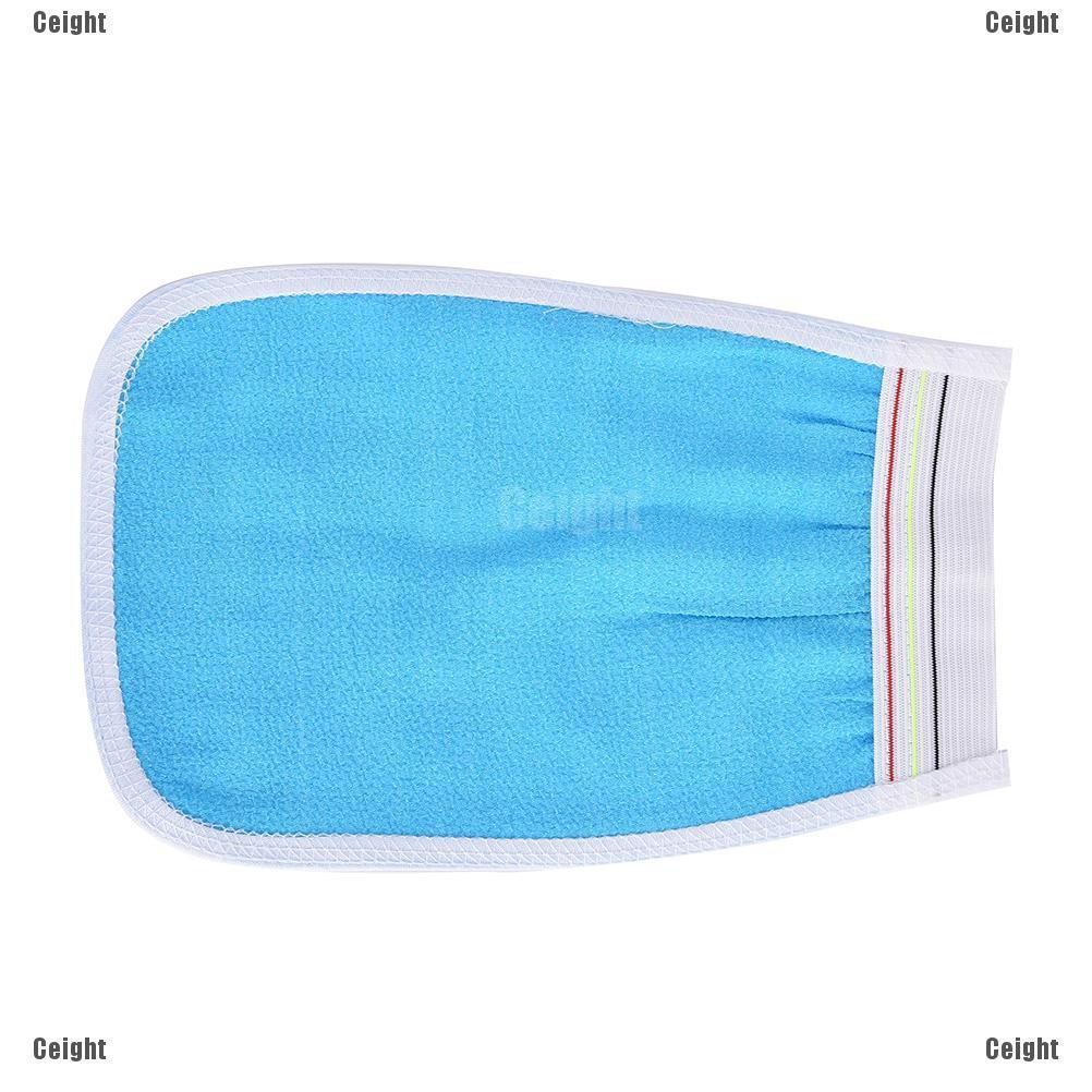 (Cei)Bath Scrub Glove Shower Body Exfoliating Cloth Sponge Puff Random Delivery