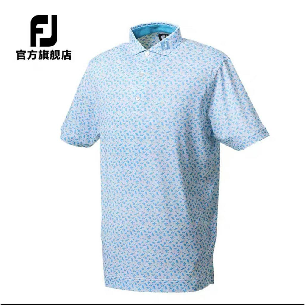 Footjoy Áo Thun polo Thể Thao Tay Ngắn Thoải Mái Thoáng Khí FJ Cho Nam