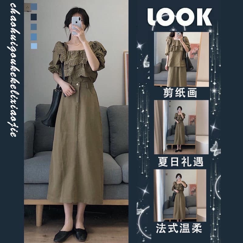 thời trang sét bộ nữ mùa hè