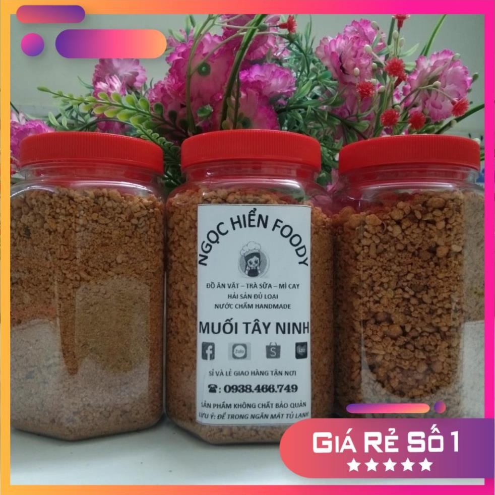 Muối tây ninh chất lượng, không pha tạp chất độc hại, 1 hủ 400g giống như hình ảnh minh họa, NGỌC HIỂN FOODY