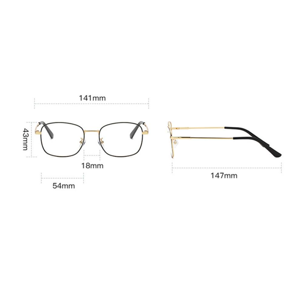 Kính Mát Gọng Kim Loại Thay Đổi Màu Sắc Theo Phong Cách Retro Thời Trang Cho Nam Và Nữ N2Q5