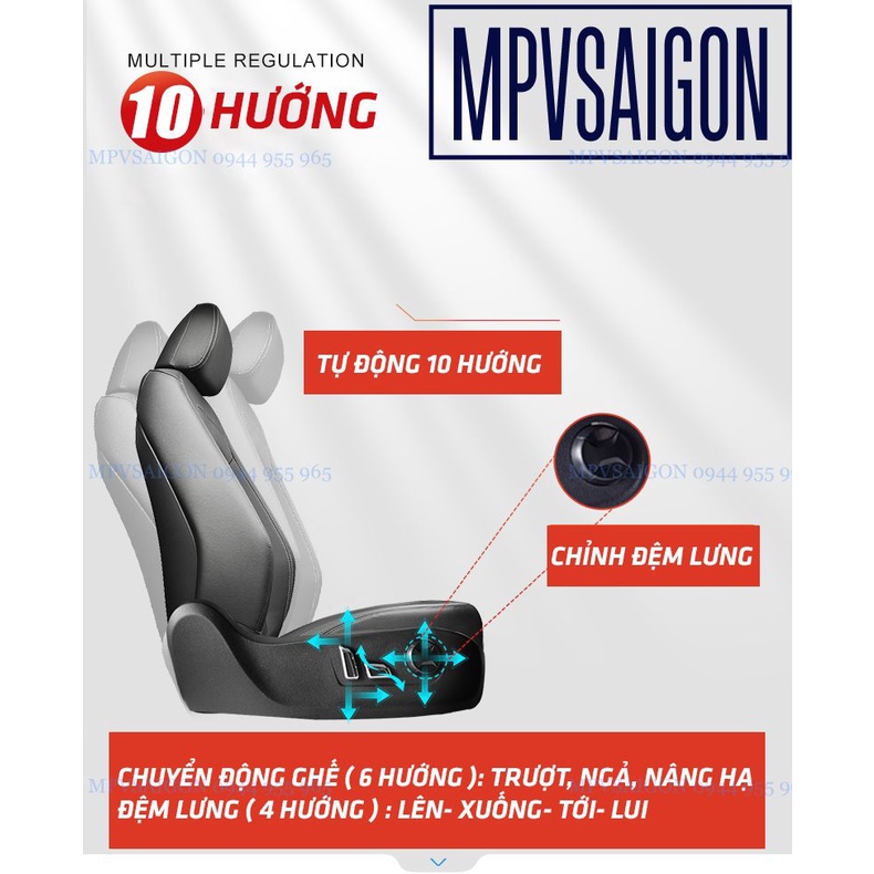 Nâng cấp ghế - độ ghế chỉnh điện Vinfast FADIL