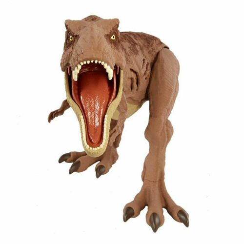 Đồ chơi khủng long Jurassic World TYRANNOSAURUS REX Extreme Damage Dinosaur Figure Camp Cretaceous