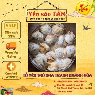 Hộp 100g yến sào nha trang khánh hòa + quà tặng yensaotam cao cấp.
