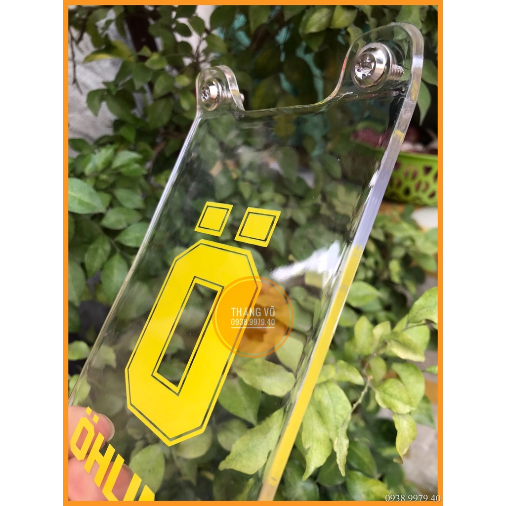 Mica che phuộc Exciter 150 tặng kèm ốc Inox, Chắn bùn Exciter 150 mica che phuộc loại dày đồ chơi phụ kiện Ex 150 Excite