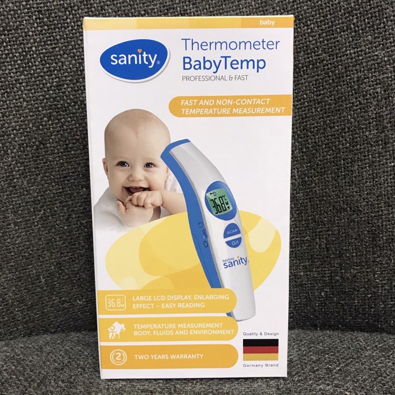 Nhiệt kế hồng ngoại đo trán baby temp Sanity AP 3116 3in1