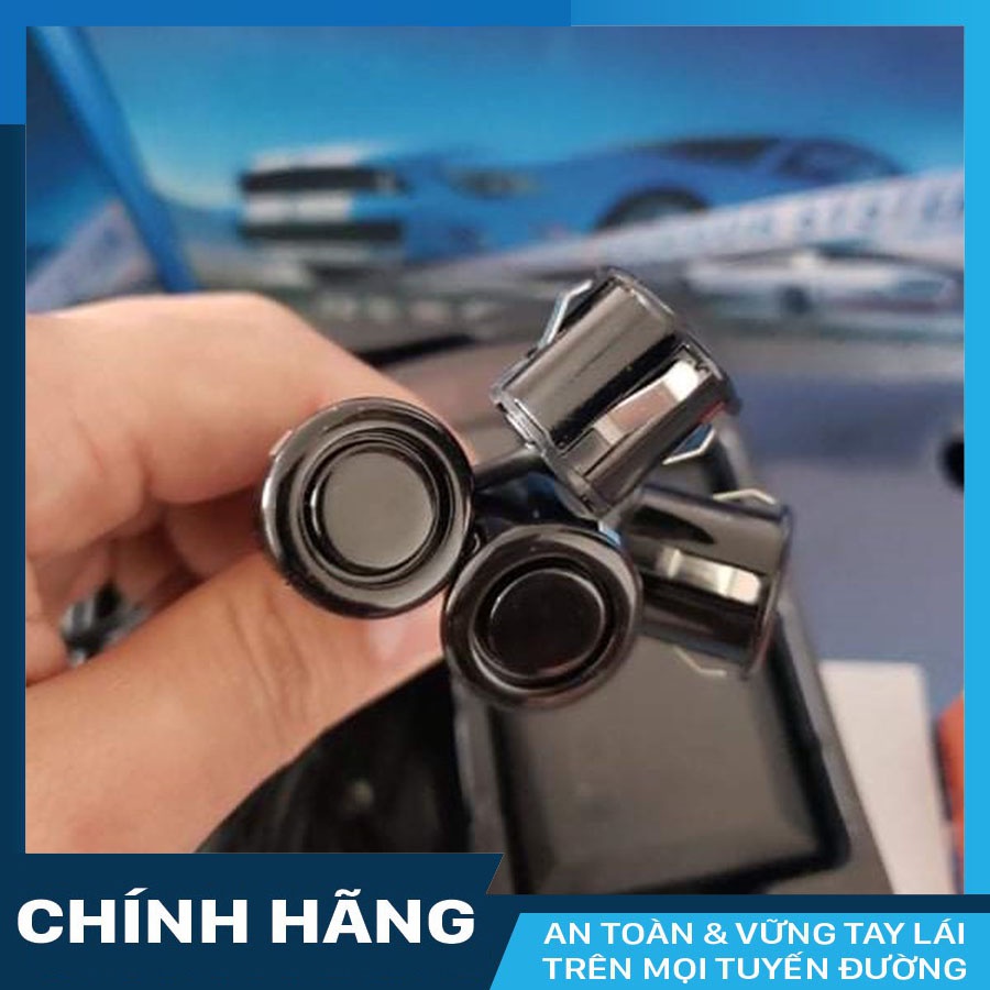 Cảm biến lùi 4 mắt Laika X5 cho ô tô thiết kế viền mỏng chất lượng cao  Bảo hành 24 tháng