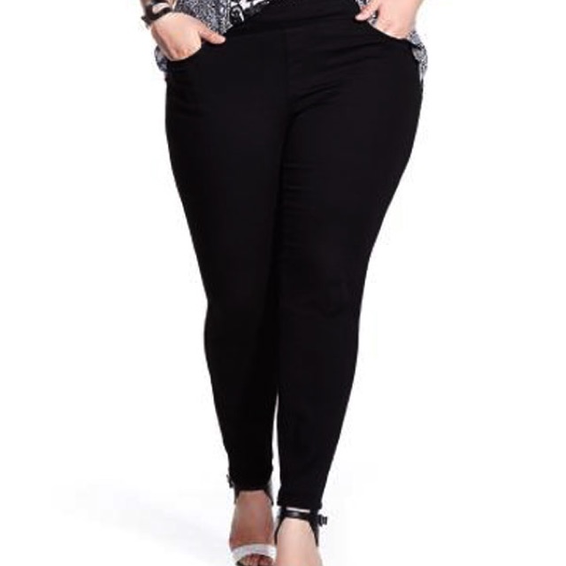 Quần legging big size thun màu đen size đại 60-115kg