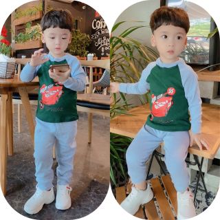 Bộ Dài Tay Bé Trai chất Bozip