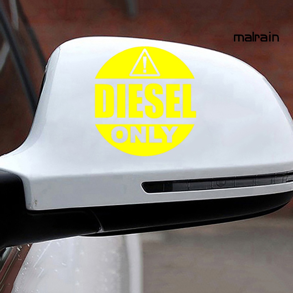 Miếng Dán Phản Quang Họa Tiết Chữ Vui Nhộn Trang Trí Xe Hơi