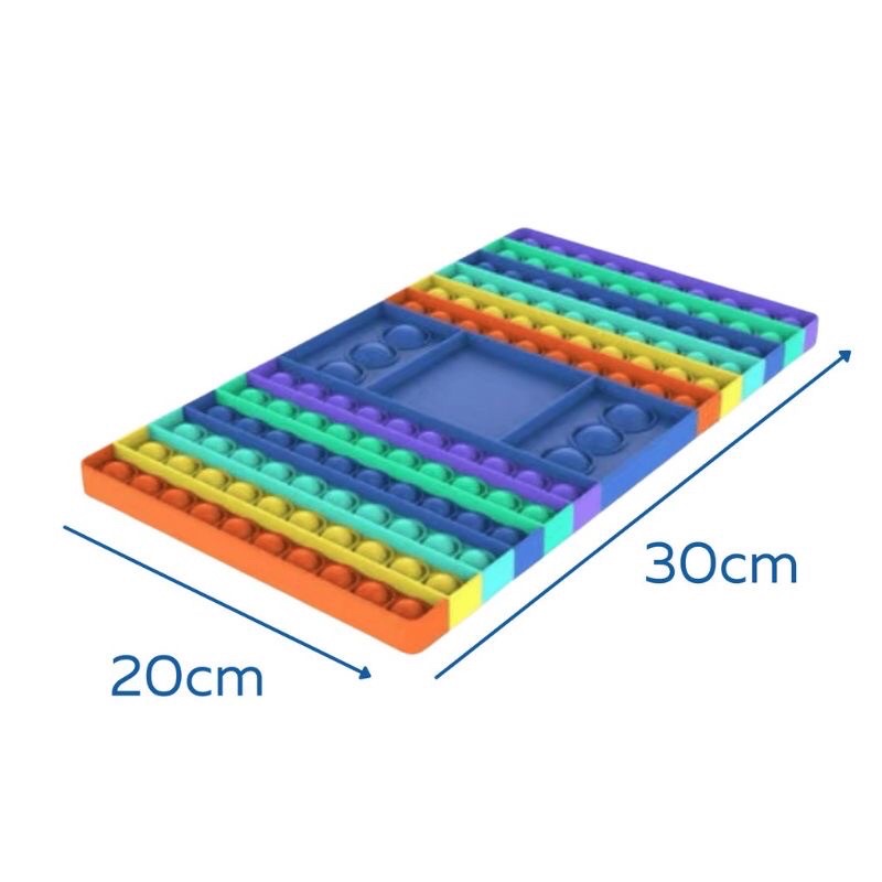 Pop it bàn cờ khổng lồ kèm xúc xắc