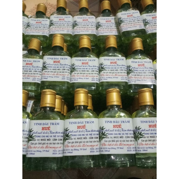 Tinh dầu tràm huế 100ml cực thơm