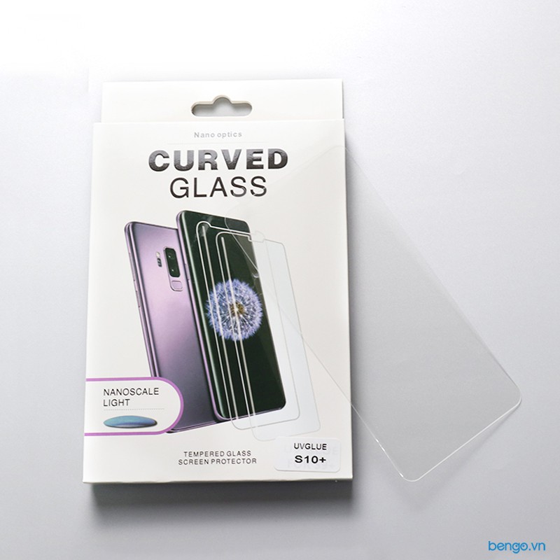 Kính cường lực keo nước UV cho Samsung Galaxy S10/ S10 PLUS