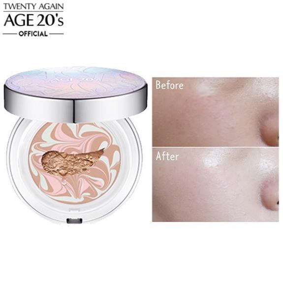 Phấn nền siêu lạnh Age 20’s Essence Cover Pact VX SPF50+/PA+++.12.5g Hàng mới về