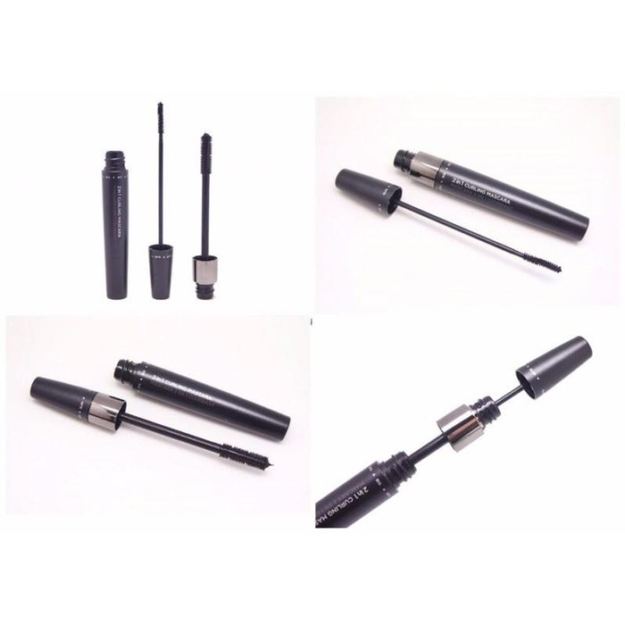 Mascara The Face Shop 2 IN 1 Curling Mascara 01 Black 8.5g