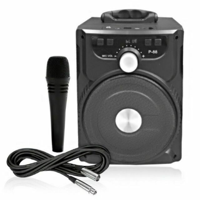 {o} Loa Bluetooth kèm Mic hát karaoke P88 P89 xịn