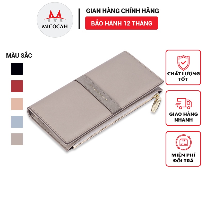Ví Nữ Dài Cầm TayĐựng Tiền Đựng Thẻ Sang Trọng Da Cao Cấp Cực Đẹp TL02 - Micocah Mall