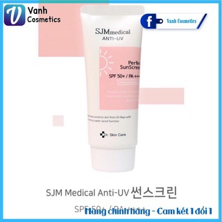 Kem Chống Nắng Chống Nước Nâng Tone SJM Medical Anti - UV Suncream 60g