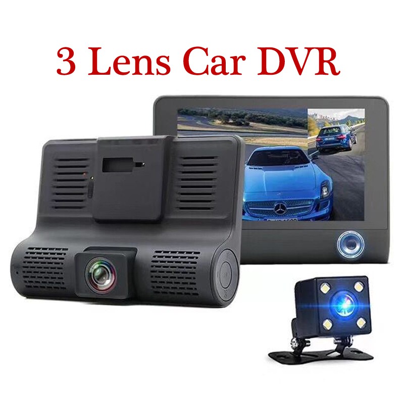 Set 3 Camera Hành Trình Dvr 1080p Hd Xoay 170 Độ Cho Xe Hơi | BigBuy360 - bigbuy360.vn