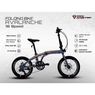 Xe đạp gấp TREX AVALANCHE Lipat