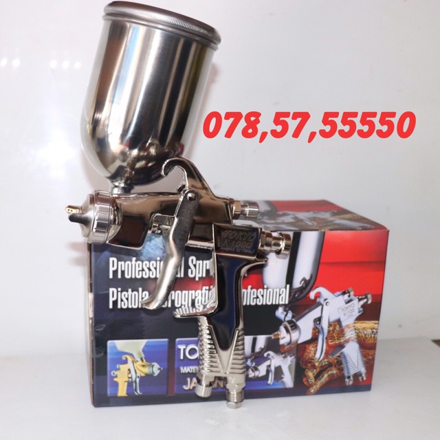 Súng Phun Sơn K100 TOKYO Hàng Xịn