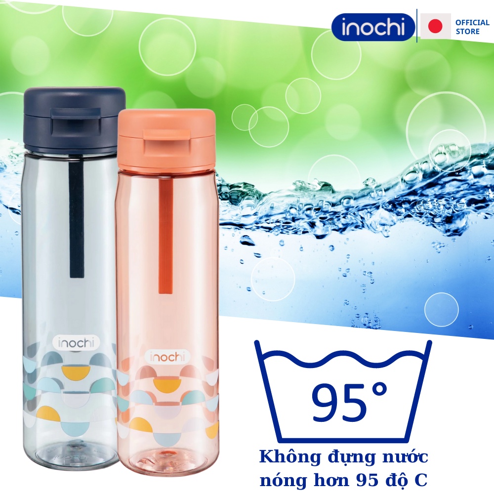 Bình nước Kita Fami 700ml inochi bình nước đi học