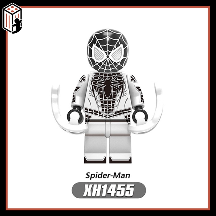 Lắp ráp Mô hình Spider Man No Way Home Đồ chơi Siêu anh hùng Người Nhện Spider thor Spider tron Spider punk Marvel X0281