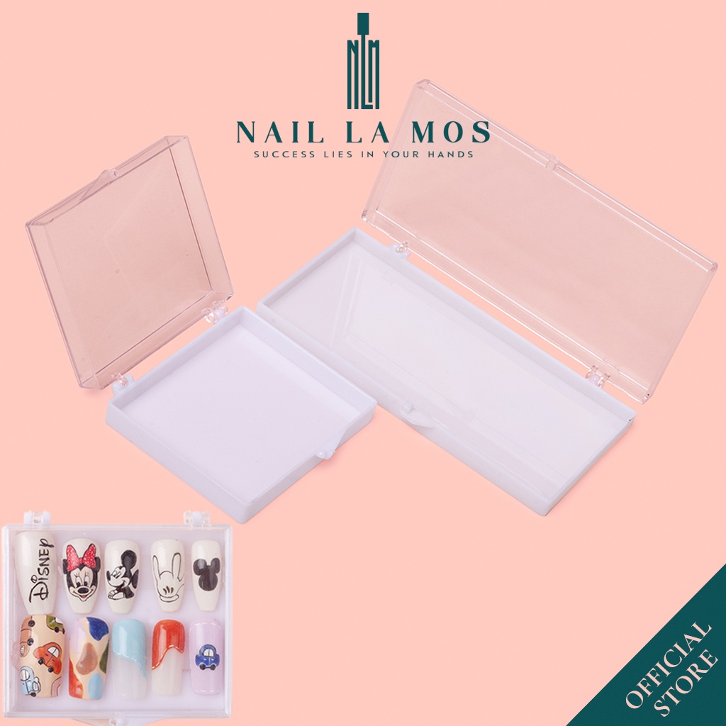 Hộp đựng nail box chuyên dụng - Hộp đựng mi fan, mi khay đa năng, tiện lợi