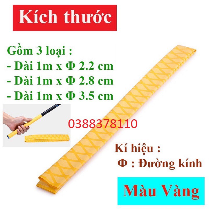 Màng Co Cao Su Dùng Bọc Cần Câu, Giúp Bảo Vệ Cần Câu Khỏi Bị Xước Khi Bị Rơi Hoặc Va Đập Mạnh - MCBC 1