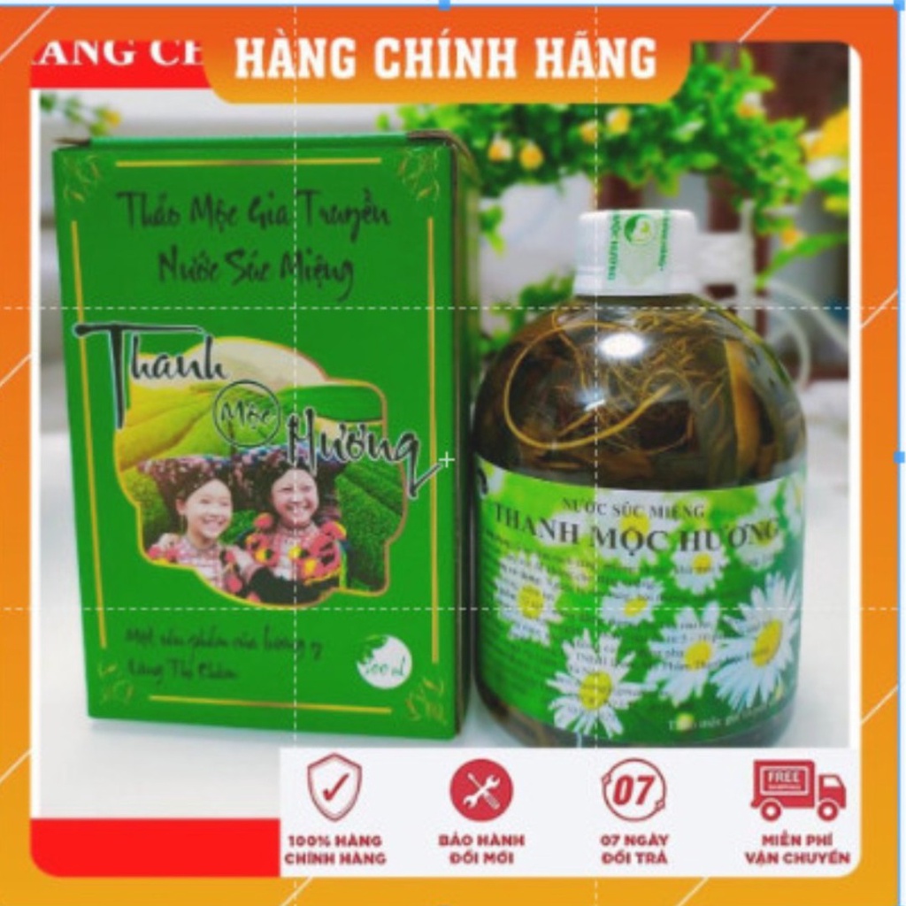 Nước súc miệng Thanh Mộc Hương 500ml