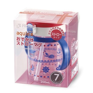 Cốc Ống Hút Richell 200ml/320ml Nhiều Màu