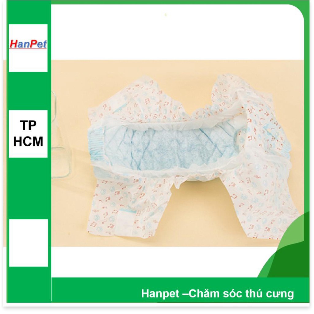 HN HP- Combo 10 miếng bỉm quần dạng dán chó mèo cao cấp (kiểu bỉm quần) loại siêu thấm ĐỦ SIZE