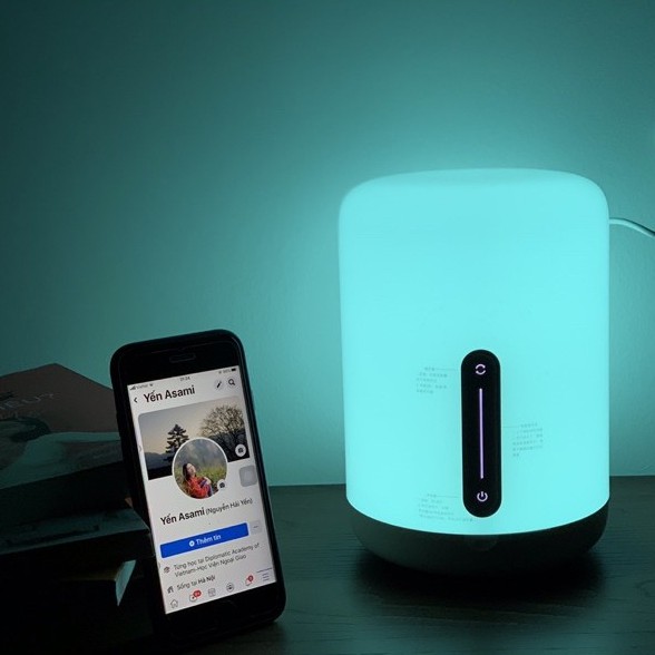 Đèn Ngủ Thông Minh Xiaomi Bedside Lamp Gen 2 Đa Năng 16 Triệu Màu Cực Tiện (Điều khiển bằng giọng nói-Kết nối Bluetooth)