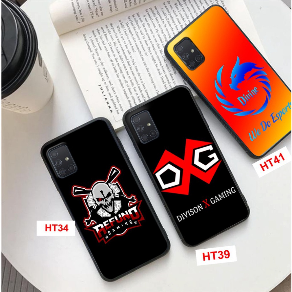 Ốp Samsung M51-A51-A71-A31 In Hình  Hình Game: Refund Gaming, Mixi Gaming, Divine Esports,DivisionX,Cerberus Esports